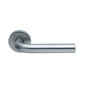 Eclipse Straight 34438 - satin stainless steel door handle