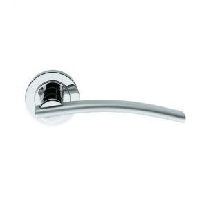 Cumulus LRS129 PC/SC - polished / satin chrome door handle