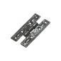 1508 HINGE H 95x45mm BLK ANT