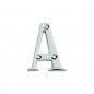  31846 LETTER  A 63mm POL CHROME