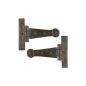 33188 HINGE TEE 4"x3.3/8" B/WAX