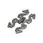 926 Hinge Snake 89x57mm Blk Ant