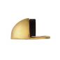 AA20 DOOR STOP OVAL SHIELDED PB