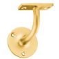AA85 HANDRAIL BRKT LIGHT 63mm PB