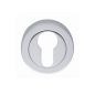 Designer ESE005PC - polished chrome euro profile escutcheon