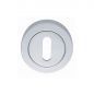 Designer ESP005PC - polished chrome standard key escutcheon