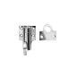  JV950PC Fanlight Catch Pol Chrome with Plate