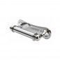 LE31CP Edwardian Dog Bone Toilet Roll Holder Chrome