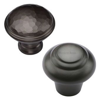 Bronze Round Kitchen Cupboard Knobs