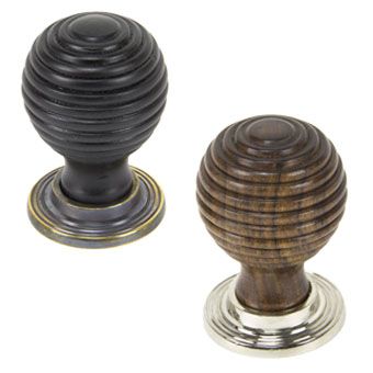 Wooden Round Kitchen Cupboard Knobs