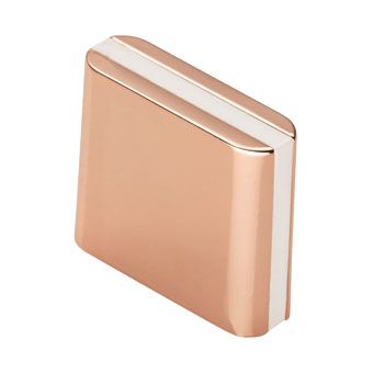 Copper Square Kitchen Cupboard Knobs