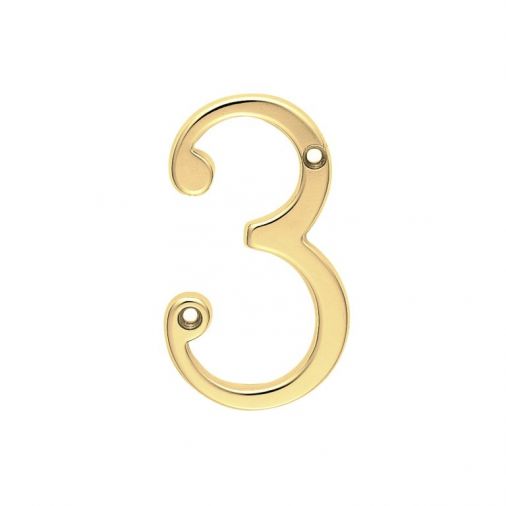 Brass Front Door Numerals