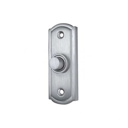 Brushed Metal Front Door Bell Pushes
