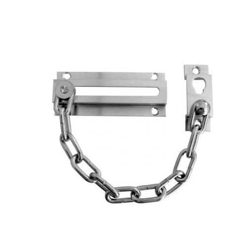 Brushed Metal Front Door Chains