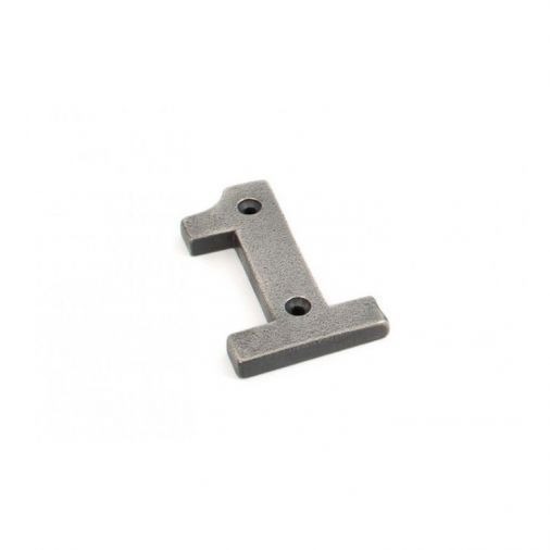 Pewter Front Door Numerals