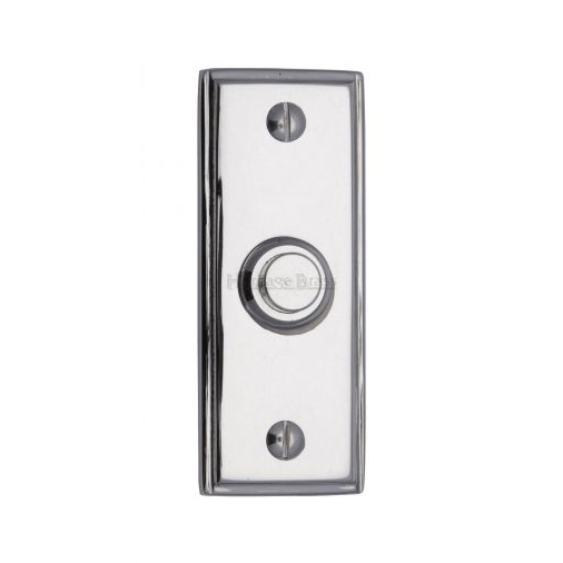 Polished Metal Front Door Bell Pushes