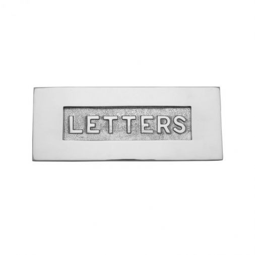 Polished Metal Front Door Letterplates