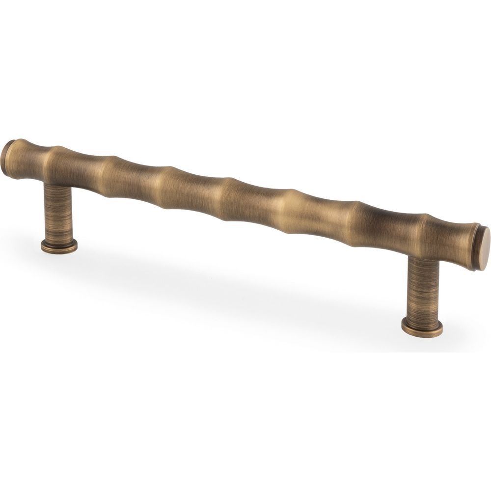 Alexander & Wilks AW809B-128-AB Crispin Bamboo T-bar Cupboard Pull