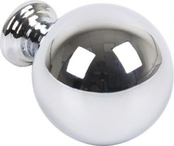 Odessa 11035360 Cabinet Ball Knob Handle 30mm Diameter Polished Chrome