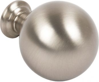 Odessa 11035361 Cabinet Ball Knob Handle 30mm Diameter Stainless Steel Effect