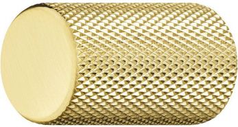 Hafele 13219210 GRAF Knob Pull Handle Brushed Gold 17mm