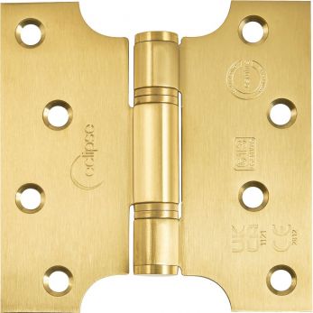 Eclipse 14989SBP - Thrust Bearing Parliament Hinge Grade 13 in Satin Brass 102x51x102mm