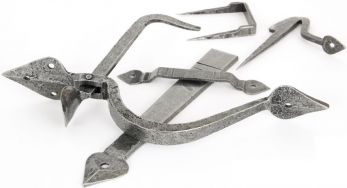 Anvil 33082 Pewter Patina Handmade Tuscan Thumblatch
