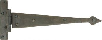 Arrow Head T Hinge 305 x 121mm Beeswax Wrought Iron/Steel