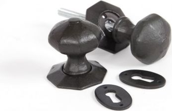 Anvil 33228 Beeswax Octagonal Mortice Or Rim Knobs Set