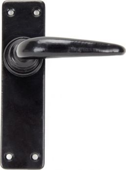 Anvil 33317 Black Smooth Straight Lever Latch Handles