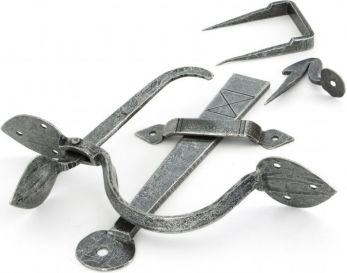 Anvil 33638 Pewter Gothic End Thumblatch Set