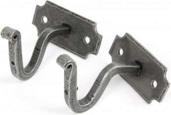 Anvil 33736 Pewter Mounting Bracket (pair)