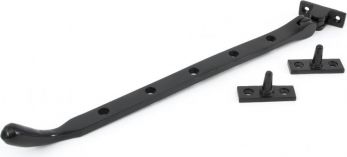 Anvil 33745 Black Peardrop Casement Stay 12 Inch