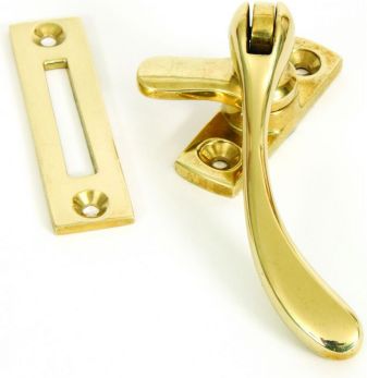 Anvil 83696 polished brass peardrop window fastener