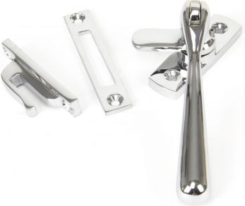 Polished Chrome Newbury Locking Window Fastener
