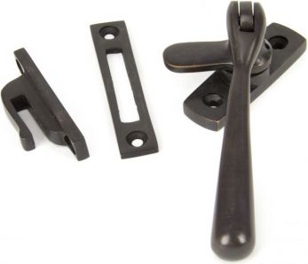 Aged Bronze Newbury Locking Window Fastener