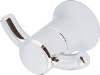 Hafele 983.02.034 Polished Chrome Double Robe Hook