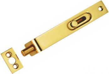 Carlisle Brass AA79 Slide Flush Bolt 102x17.5mm Polished Brass