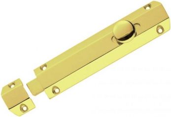 Carlisle Brass AQ83 - door bolt surface 200mm polished brass