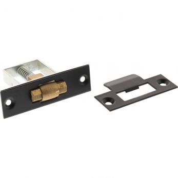 Atlantic Adjustable Architectural Heavy Duty Roller Catch - Matt Black (ARCAMB)
