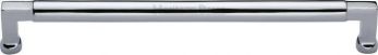 Heritage Brass C0312 254-PC Cabinet Pull Bauhaus Design 254mm c/c Polished Chrome finish
