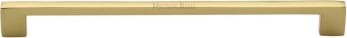 Heritage Brass Cabinet Pull Metro Design 256mm CTC Polished Brass Finish | C0337 256-PB