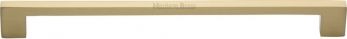 Heritage Brass Cabinet Pull Metro Design 256mm CTC Satin Brass Finish | C0337 256-SB