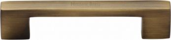 Heritage Brass C0337 96-AT - metro d handle 96mm antique brass