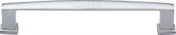 Heritage Brass Cabinet Pull Vintage Design 152mm CTC Satin Chrome Finish