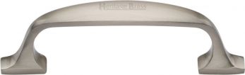 Heritage Brass Cabinet Pull Durham Design 128mm CTC Satin Nickel Finish