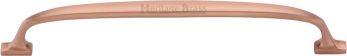 Heritage Brass Cabinet Pull Durham Design 203mm CTC Satin Rose Gold Finish