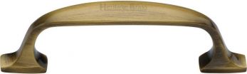 Kitchen Handle Heritage Brass Pull Durham Design 76mm Antique finish