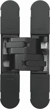 Concealed Door Hinge in Matt Black, (130mm x 30mm / 5" x 1.125") | CI001230VNO00