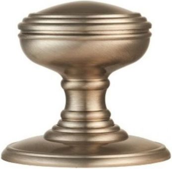 Delamain Plain DK35CSN - satin nickel concealed fix door knobs